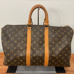 21. LOUIS VUITTON Monogram Keepall Bandouliere 45